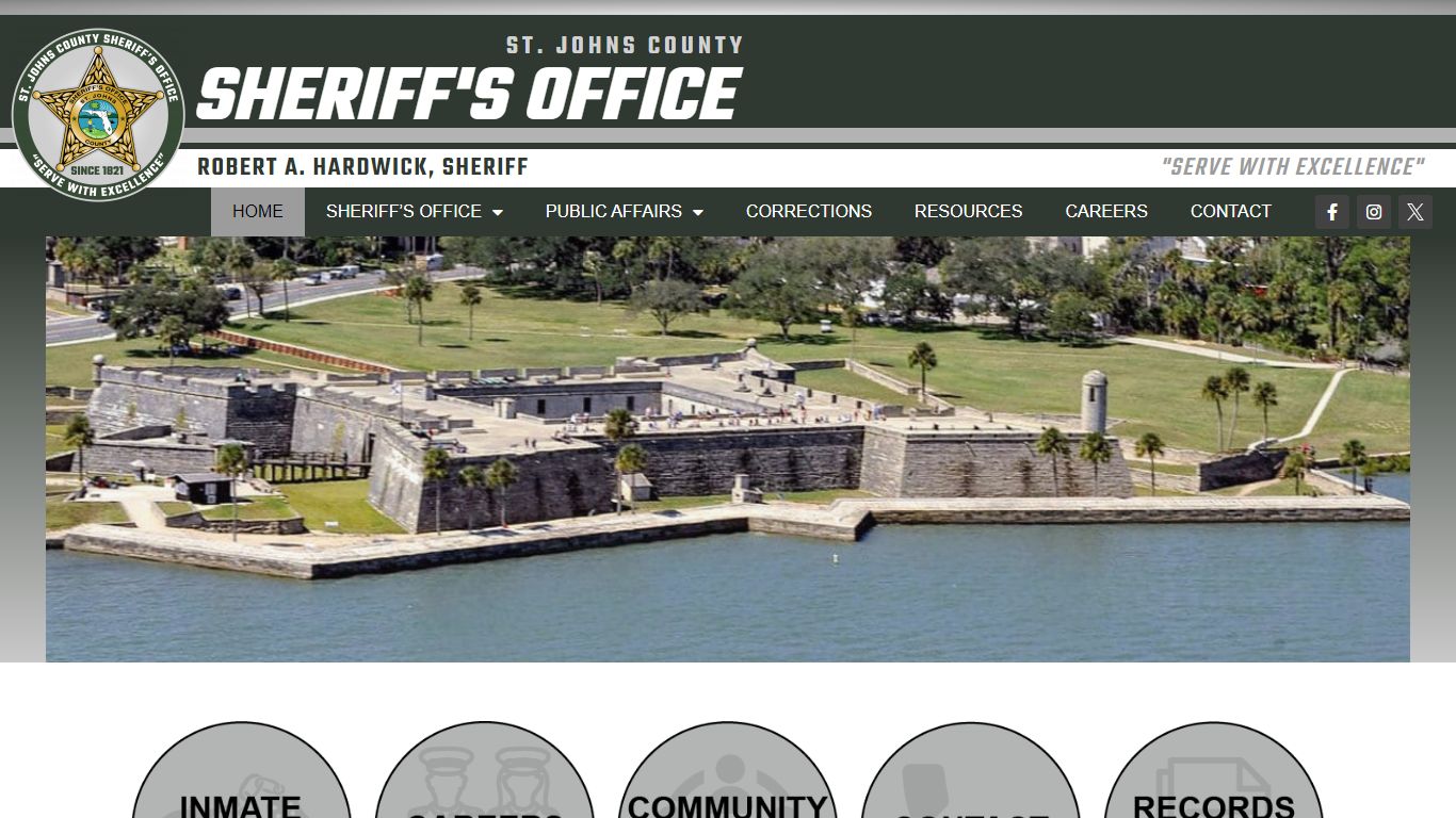 St. Johns County Sheriff's Office | SJSO | Protecting St. Johns County